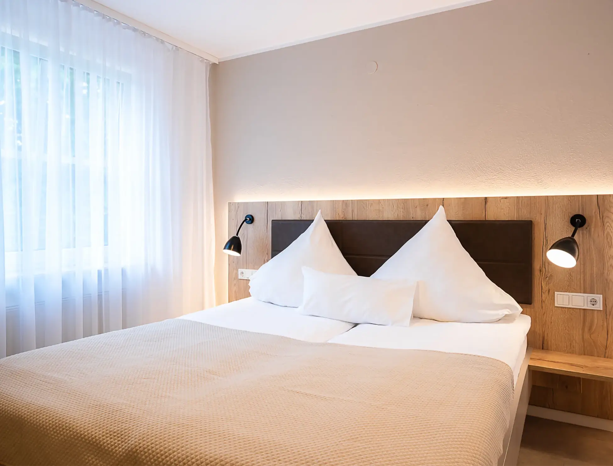 Doppelzimmer im Hotel Lehn