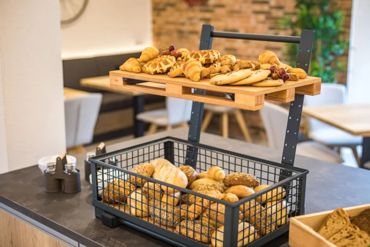 Frühstücksbuffet im Hotel Lehn